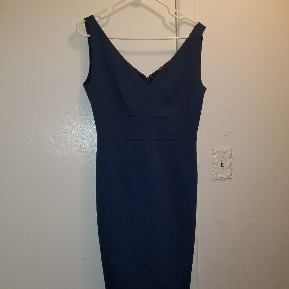 TAHARI blue dress!!